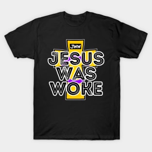 Jesus Was Woke - Intersex Pride T-Shirt